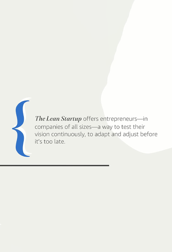 The Lean Startup